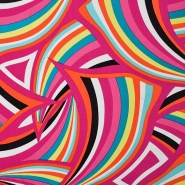 Gewebe, Viskose, Satin, geometrisch, 29380-170