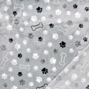 Velours coral, beidseitig, Tiere, 29374-610