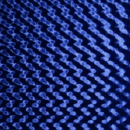 Plüsch, Polyester, Kreise, 29400-970, blau