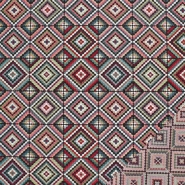 Dekojacquard, beidseitig, geometrisch, 29402-199