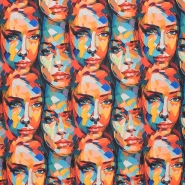 Deko, Druck, digital, Gesichter, 29405-3884