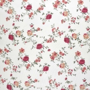 Deko, Druck, floral, 29423, sahne