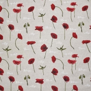 Deko, Druck, floral, 27849-119