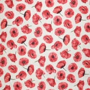 Deko, Druck, imprägniert, floral, 29432-161