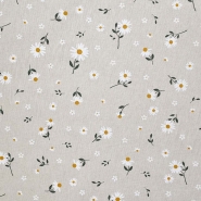 Deko, Druck, imprägniert, floral, 29432-118