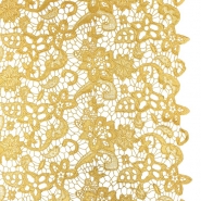 Spitze, floral, 29442-07, gelb