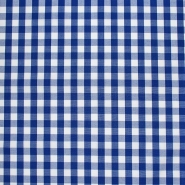 Baumwolle, Popeline, Karo, 29460-16, blau