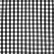 Baumwolle, Popeline, Karo, 29460-18, schwarz