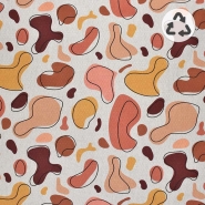 Recycelte Dekobaumwolle, abstrakt, 29457-15