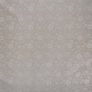 Bengalin, elastisches Gewebe, floral, 29473-05, beige