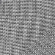 Bengalin, elastisches Gewebe, melange, 29473-41, schwarz-weiß