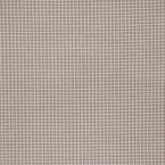 Bengalin, elastisches Gewebe, geometrisch, 29473-21, braun-beige