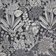 Dekojacquard, beidseitig, pflanzlich, 29513-323