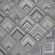 Dekojacquard, beidseitig, geometrisch, 29512-323