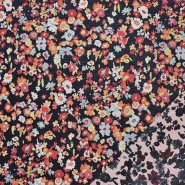Dekojacquard, bediseitig, floral, 29516-90