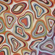 Dekojacquard, bediseitig, abstrakt, 29524-30