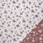 Dekojacquard, bediseitig, floral, 29531-16