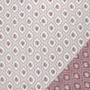 Dekojacquard, bediseitig, floral, 29532-16