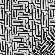 Dekojacquard, beidseitig, geometrisch, 29536-6