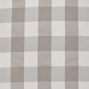 Deko, Baumwolle, Karo, 29610-3, beige