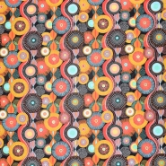 Baumwolle, Popeline, Kreise, 29604-2