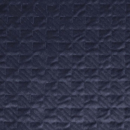 Mikrofaserstoff Sinfonia, Pepita, 29598-703, dunkelblau