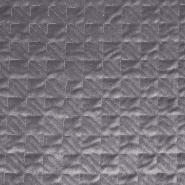 Mikrofaserstoff Sinfonia, Pepita, 29598-605, grau