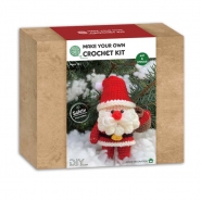 DIY-Set zum Häkeln Weihnachtsmann, 29635-01, Bastelgeschenke