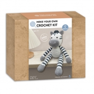 DIY-Set zum Häkeln Zebra, 29635-32, Bastelgeschenke