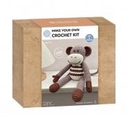 DIY-Set zum Häkeln Affe, 29635-34, Bastelgeschenke