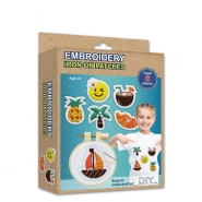 DIY-Set zum Sticken, Applikationen, 29642-81, Bastelset