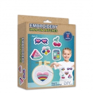 DIY-Set zum Sticken, Applikationen, 29642-83, Bastelset