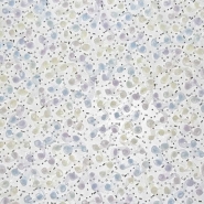 Spitze mit Glittern, floral, 29652-807, weiß