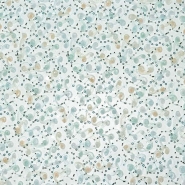 Spitze mit Glittern, floral, 29652-513, mint