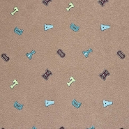 Wirkware, Bouclé, Buchstaben, 29678-540