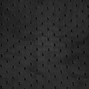 Chiffon, Plissee, Polyester, 29719-1, schwarz