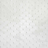 Chiffon, Plissee, Polyester, 29719-3, Sahne
