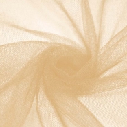Tüll weich, glänzend, 20189-10724, golden-beige