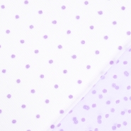 Tüll, weich, Punkte, 22282-22, violett