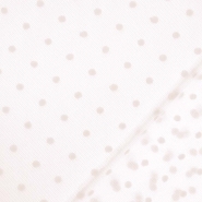 Tüll, weich, Punkte, 22282-4, sahne