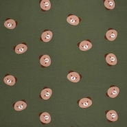 Sweatshirtstoff, krepp, digital, Bären, 29771-028