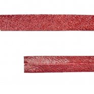 Schrägband, Glitter, 25122-113, rot