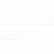 Schrägband, Baumwolle, 50 mm, 29774-1, weiß