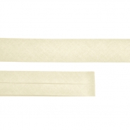 Schrägband, Baumwolle, 50 mm, 29774-3, natur