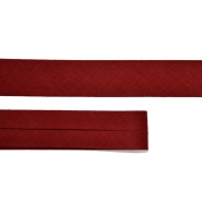 Schrägband, Baumwolle, 50 mm, 29774-132, bordeaux-rot