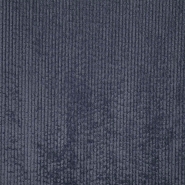 Samt, Polyester, gewaschen, 26092-008, dunkelblau