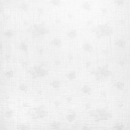 Musselin, doppelt, Stickerei, floral, 29788-001, weiß