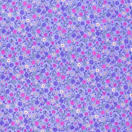 Jersey, Baumwolle, Floral, 29798-002, violett