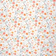 Musselin, doppelt, floral, 29821-002