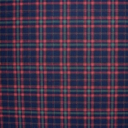 Flanell, Baumwolle, Karo, 29824-001, grün-blau